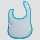 Aqua Love Bug Bib