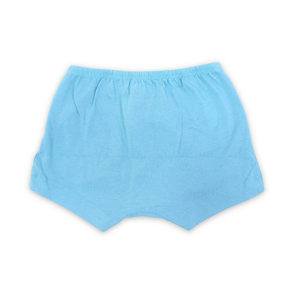 Girls Cotton Pantie – Baby Blue with Unicorn Print
