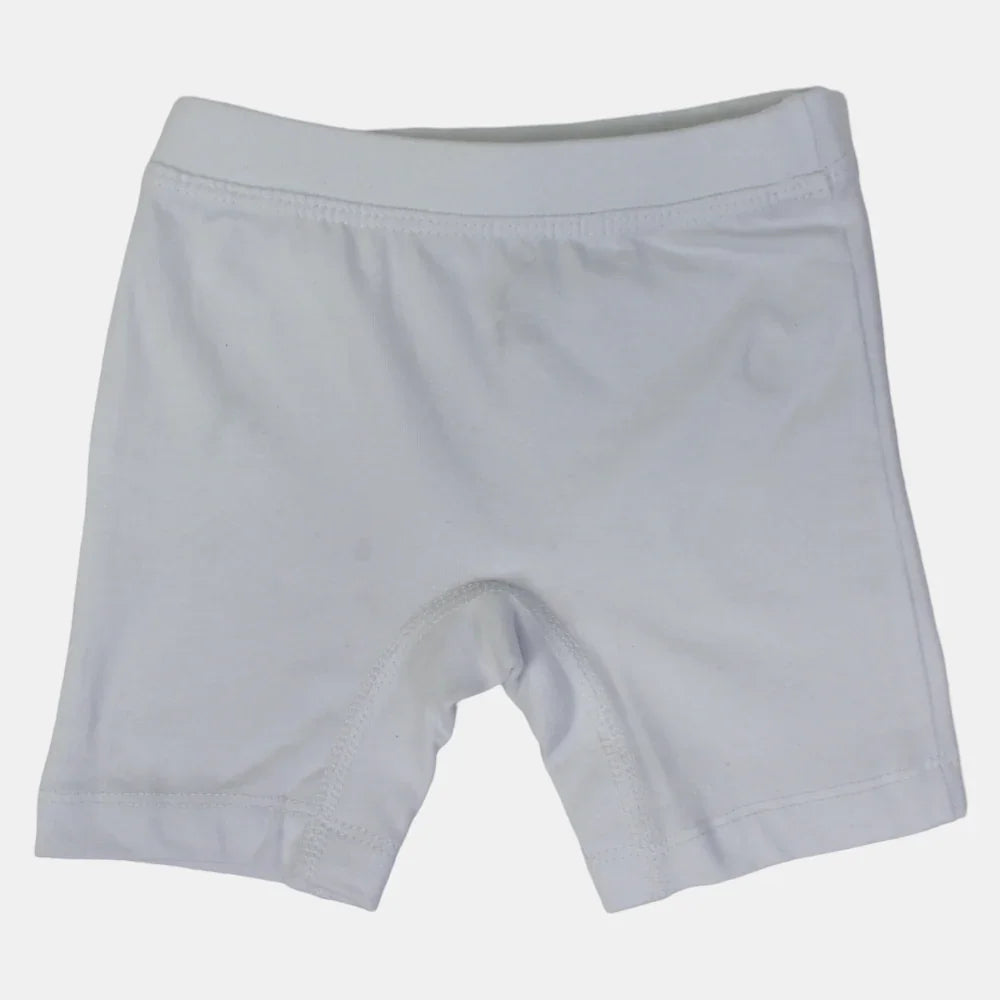 Girls Cotton Lycra Shorts - Clothing - Junior
