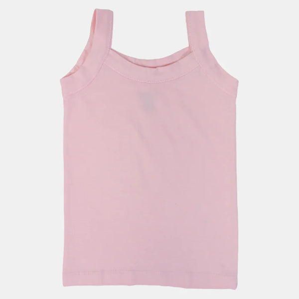 Girls Cotton Sleeveless Undershirt – Wide Straps