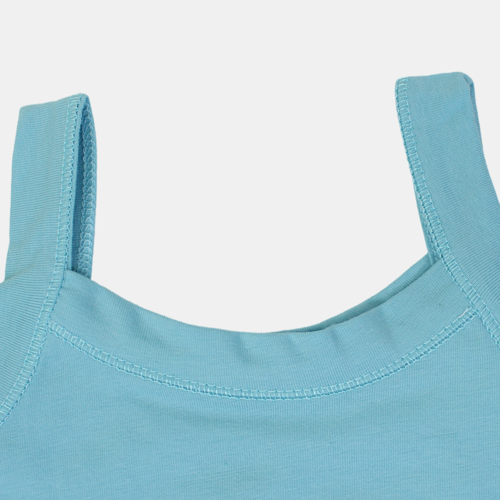Girls Cotton Sleeveless Undershirt – Wide Straps