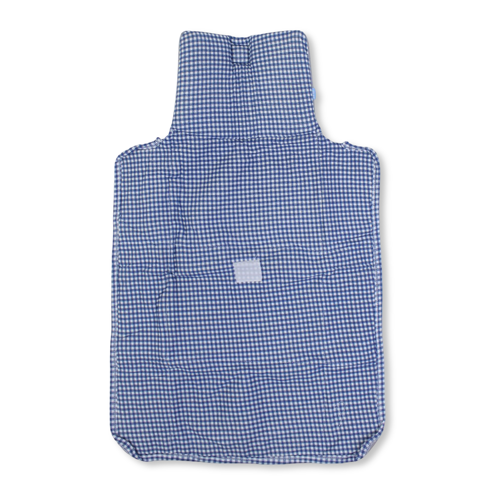 Cotton Baby Changing Mattress – Checkered Blue Design