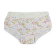 Girls Cotton Panties – Off-White with Stars Print