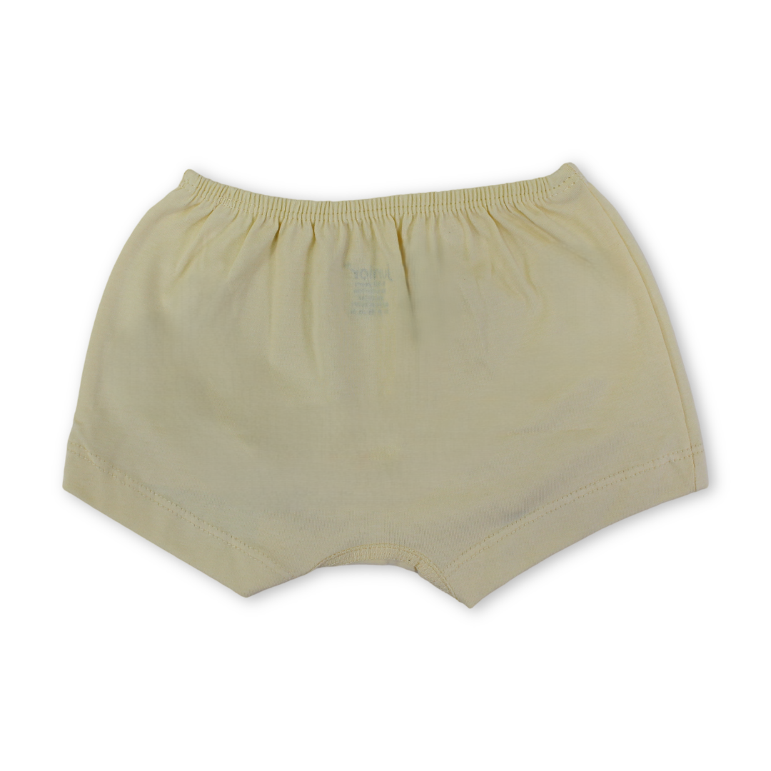 Girls Cotton Pantie – Yellow with "Stay Sweet "Print