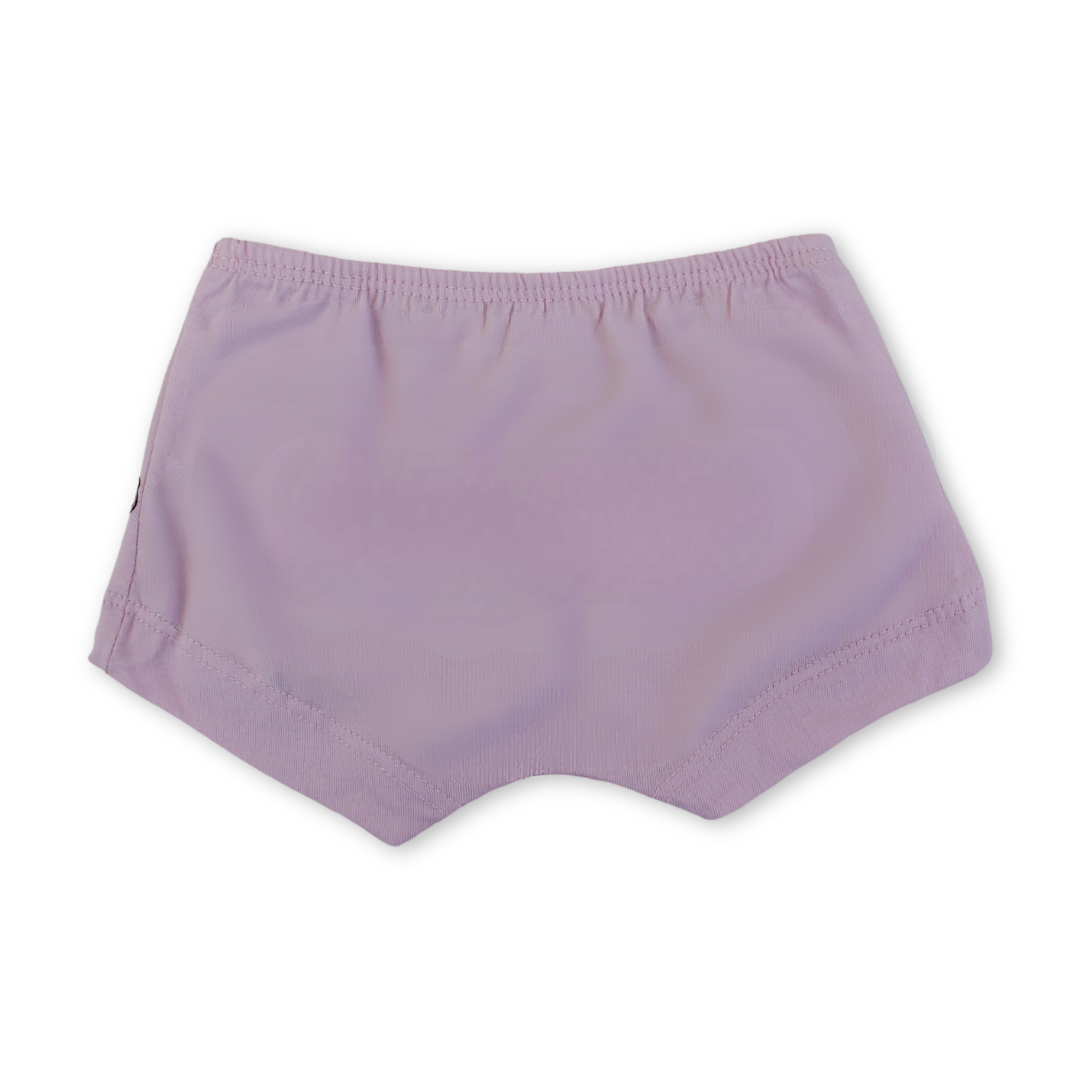 Girls Cotton Pantie – Pink with Giraffes Print