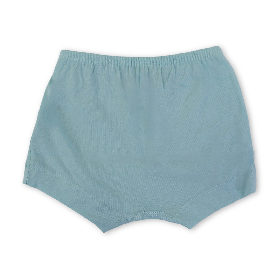 Girls Cotton Pantie – Aqua with Tinkerbell Print