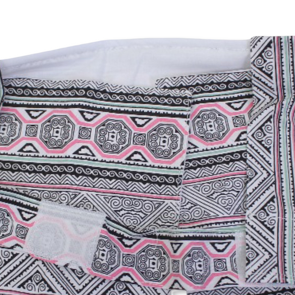 Cotton Breastfeeding Cover –  Multicolored Pattern