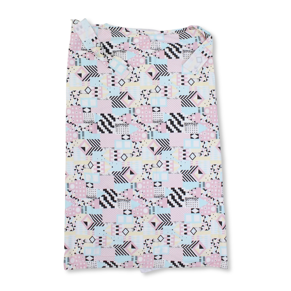 Cotton Breastfeeding Cover –  Multicolored Pattern