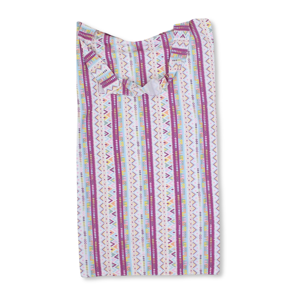 Cotton Breastfeeding Cover –  Multicolored Pattern
