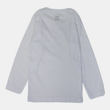 Boys' Cotton Long-Sleeved Undershirt – White