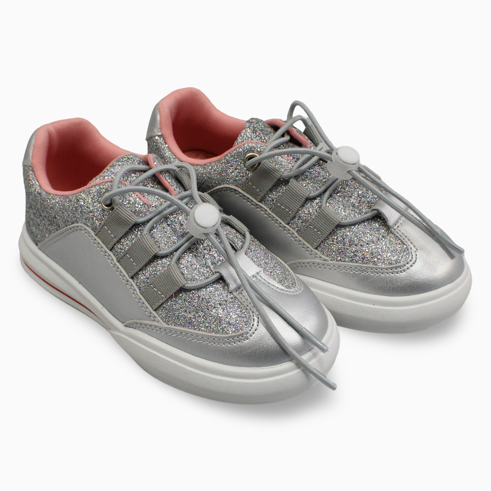 Girls Leather Sneakers