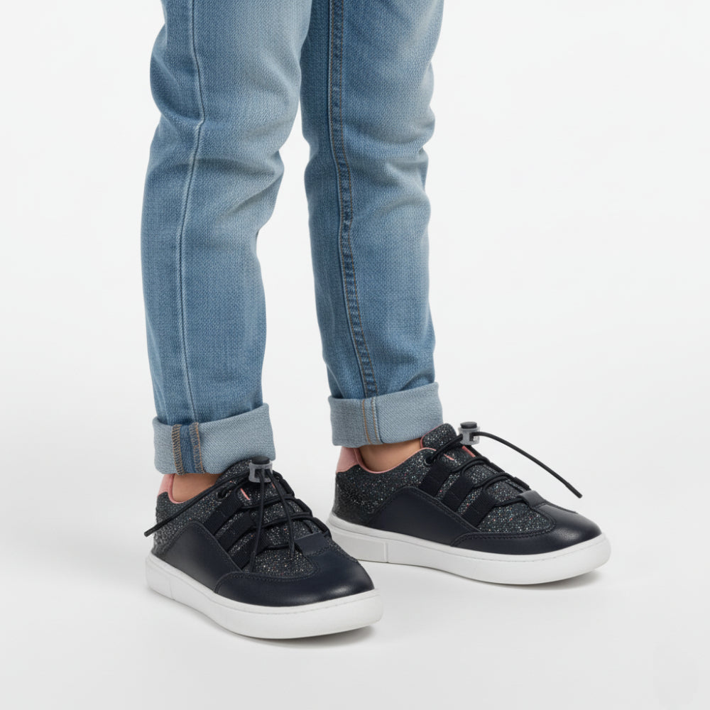 Girls Leather Sneakers