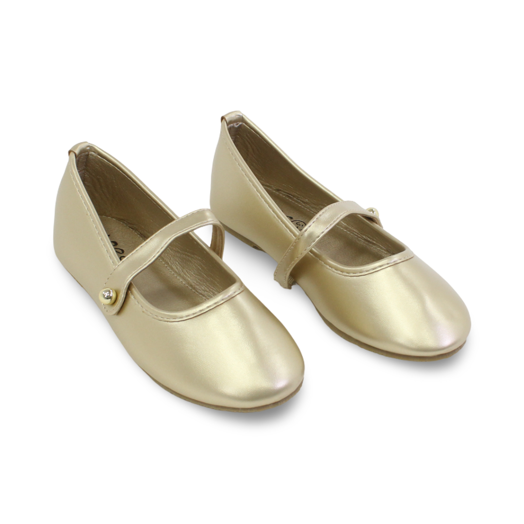 Girls Leather Ballerina