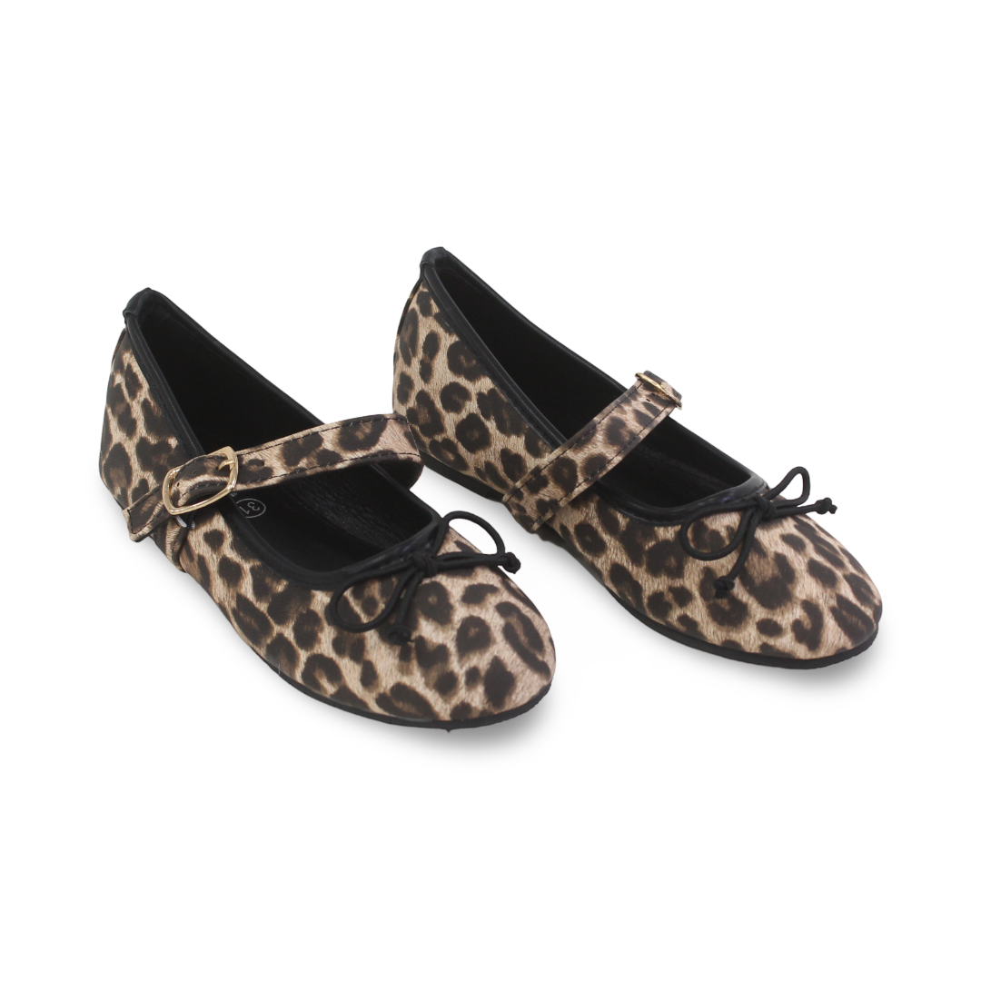 Girls Leather Ballerina