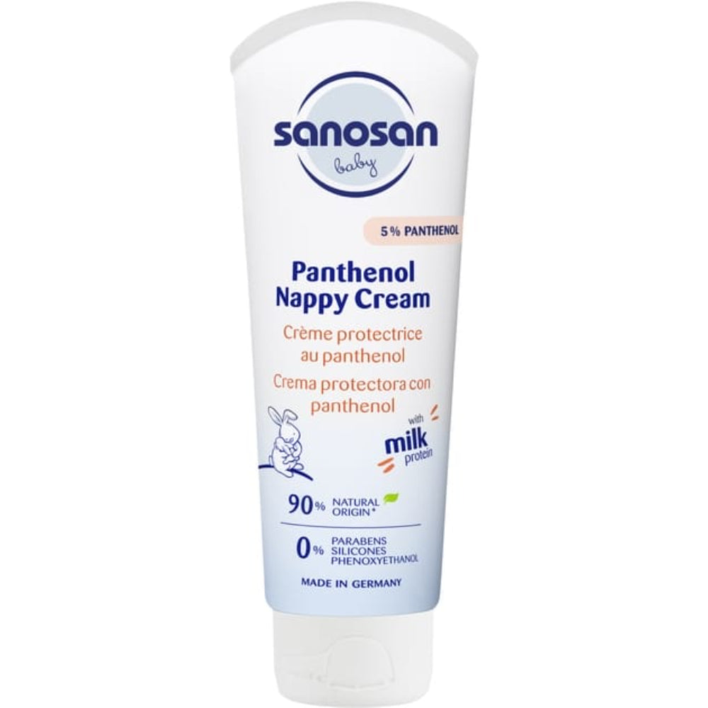Sanosan Panthenol Nappy Cream 100 ml - Baby Essentials