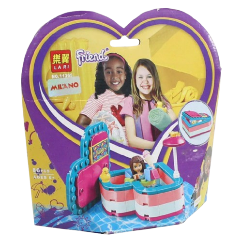 Lari Friends Andrea's Summer Heart Box - 86 Pieces