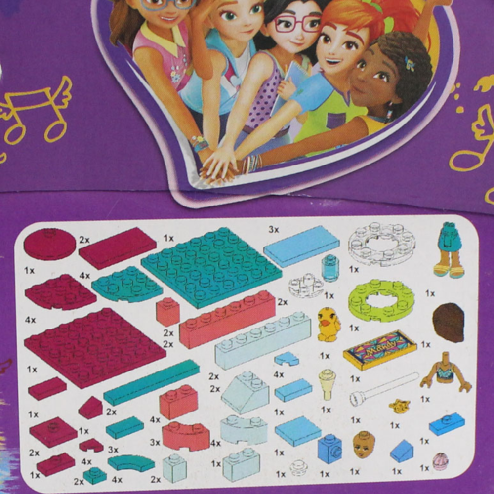 Lari Friends Andrea's Summer Heart Box - 86 Pieces