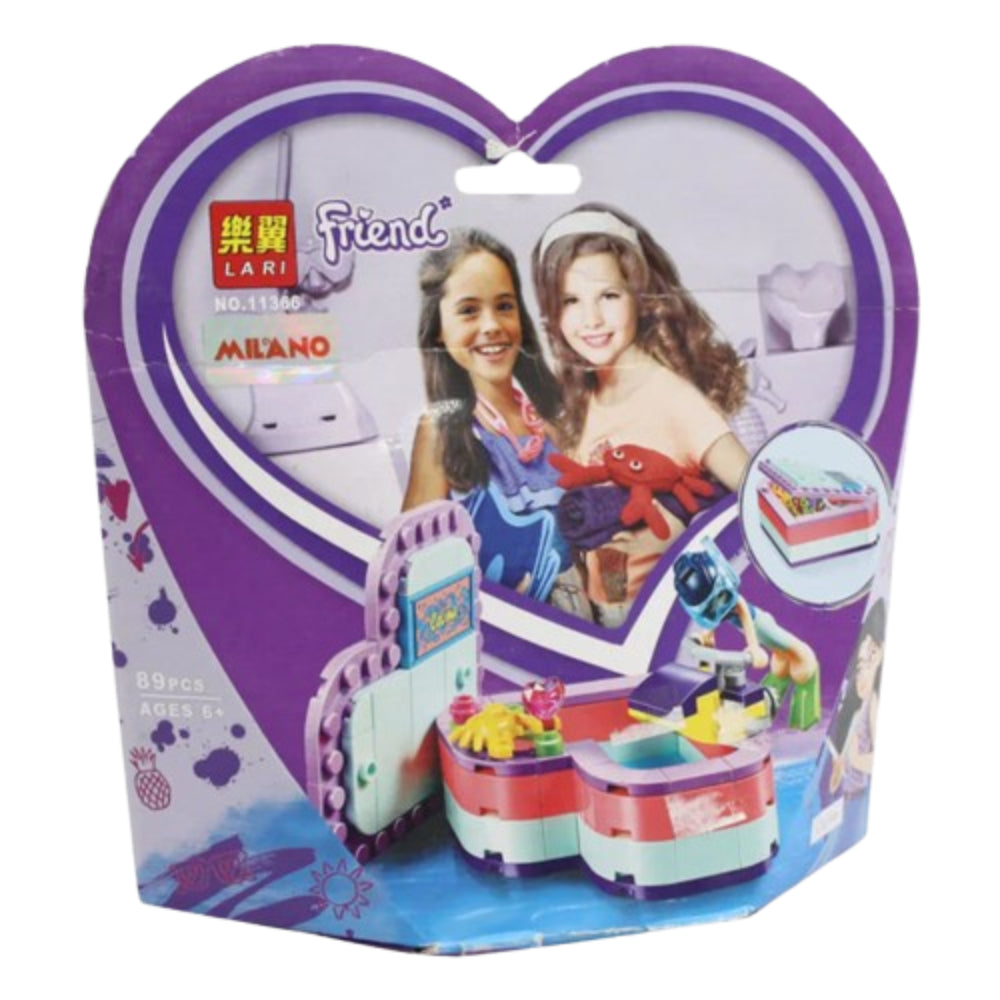 Lari Friends Emma's Summer Heart Box - 89 Pieces - Toys