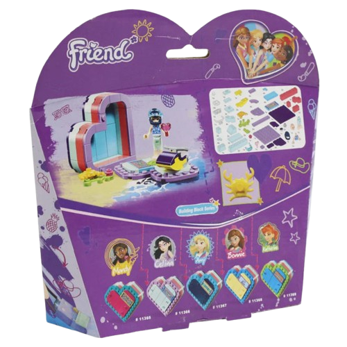 Lari Friends Emma's Summer Heart Box - 89 Pieces