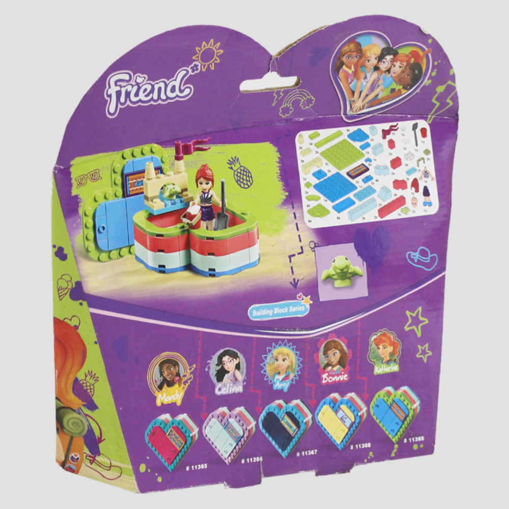 Lari Friends Mia's Summer Heart Box - 88 Pieces
