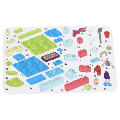 Lari Friends Mia's Summer Heart Box - 88 Pieces