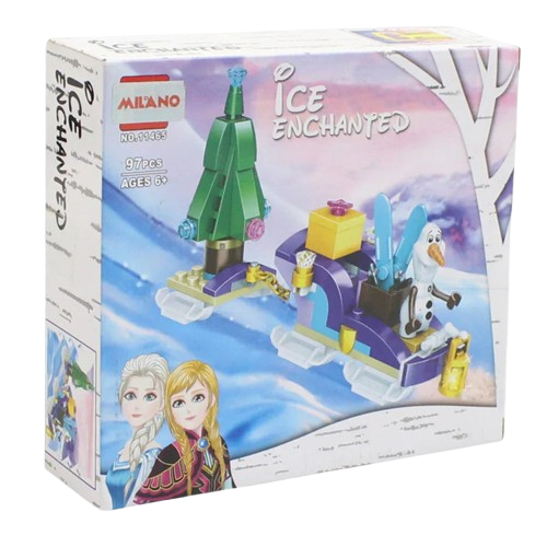 Lari Frozen 2 Olaf's Traveling Sleigh - 97 Pieces - Toys