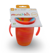 Munchkin Miracle 360° Tropical Swirl Trainer Cup Radical Rainbow +6m – Orange