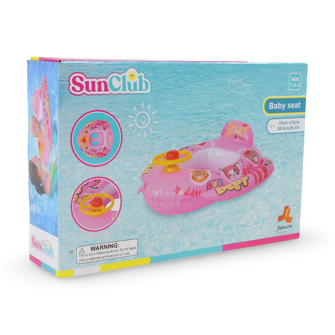 Sun Club Water Baby Seat 75cm x 73cm (1.5-3y) – Aqua