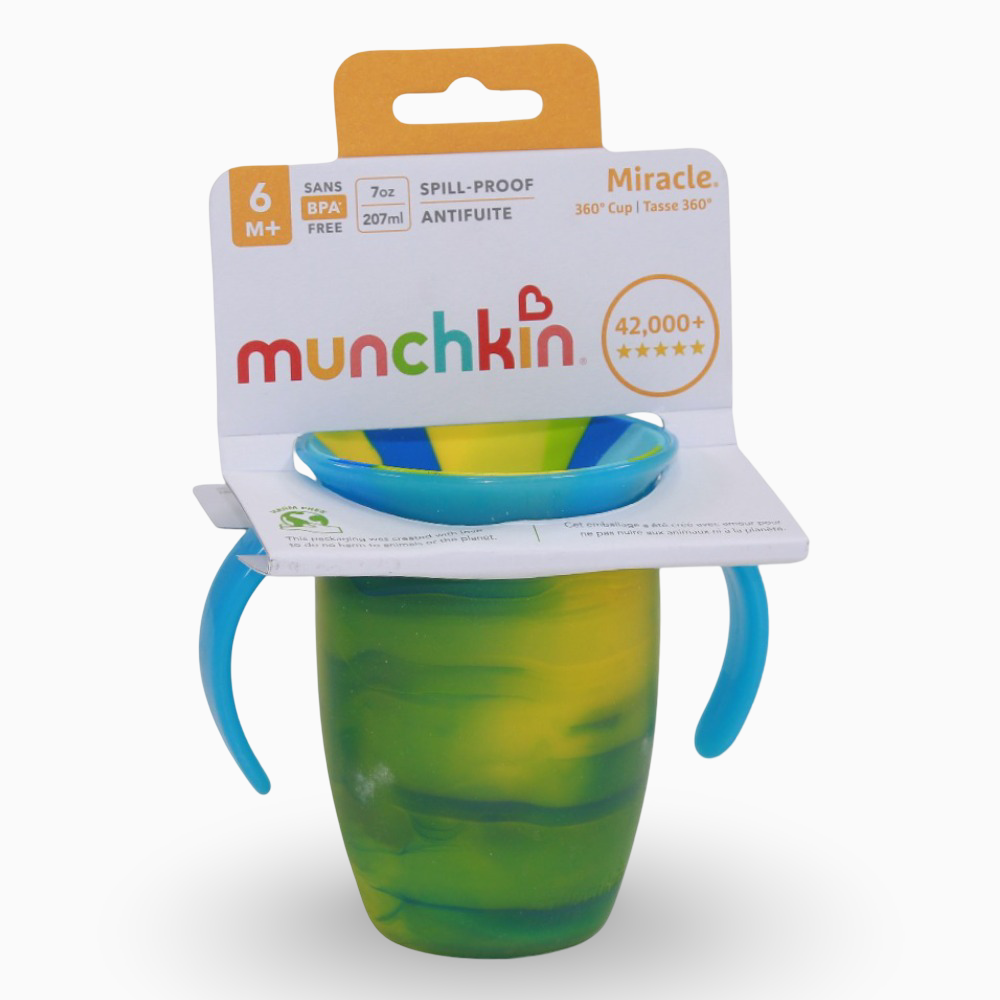 Munchkin Miracle® 360 Tropical Swirl Trainer Cup – 7oz
