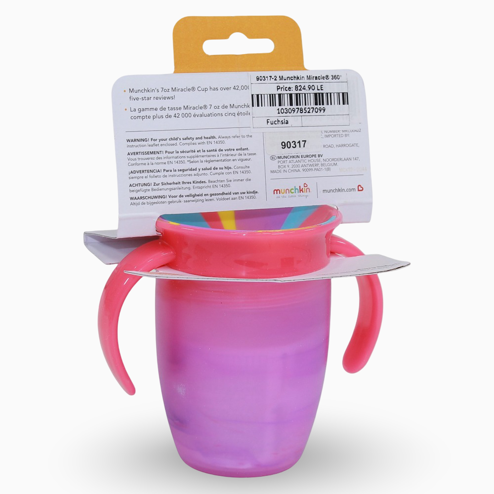 Munchkin Miracle® 360 Tropical Swirl Trainer Cup – 7oz