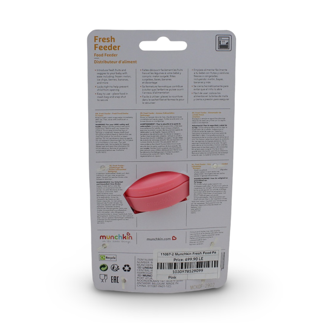 Munchkin Fresh Food Feeder – Pink