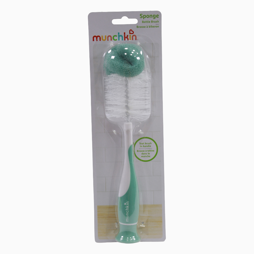 Munchkin Sponge™ Bottle Brush – Green