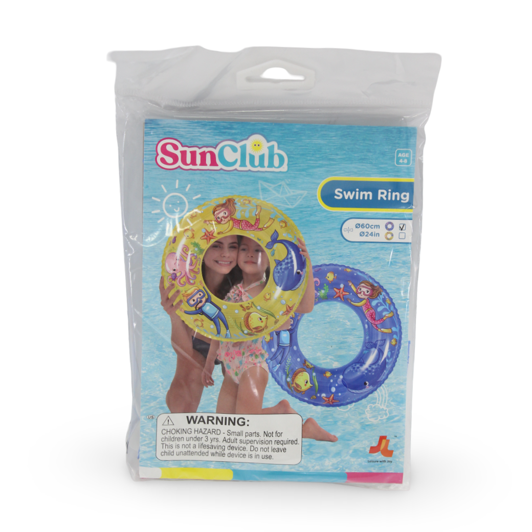 Sun Club حلقة سباحة سي وورلد 60 سم - أزرق