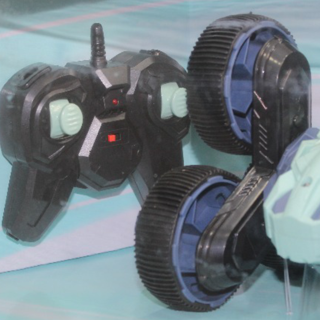 MKB Fancy Stunt Fireball Remote Control Car Toy – Mint