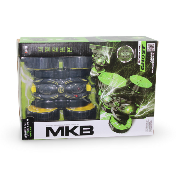 Remote Control Stunt Car – Yellow