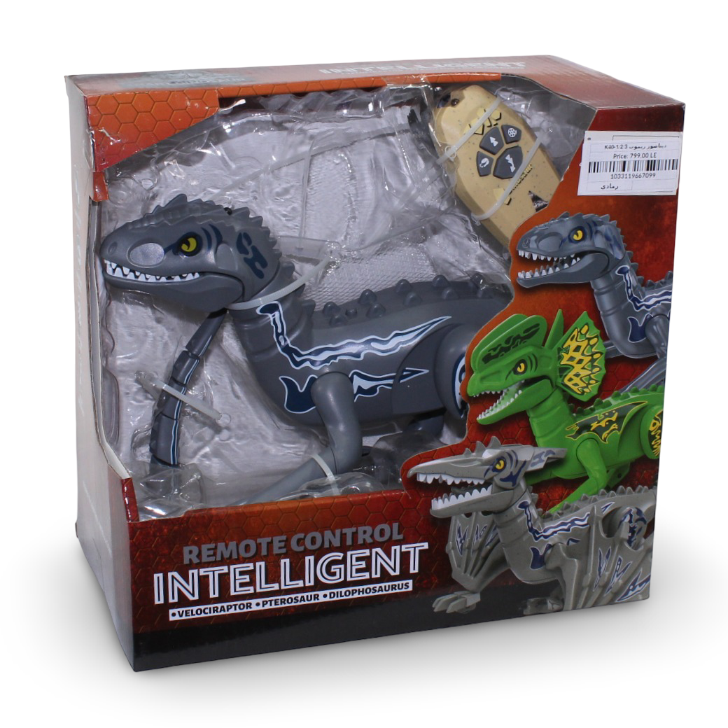 Remote Control Dinosaur Toy – Grey Intelligent Design