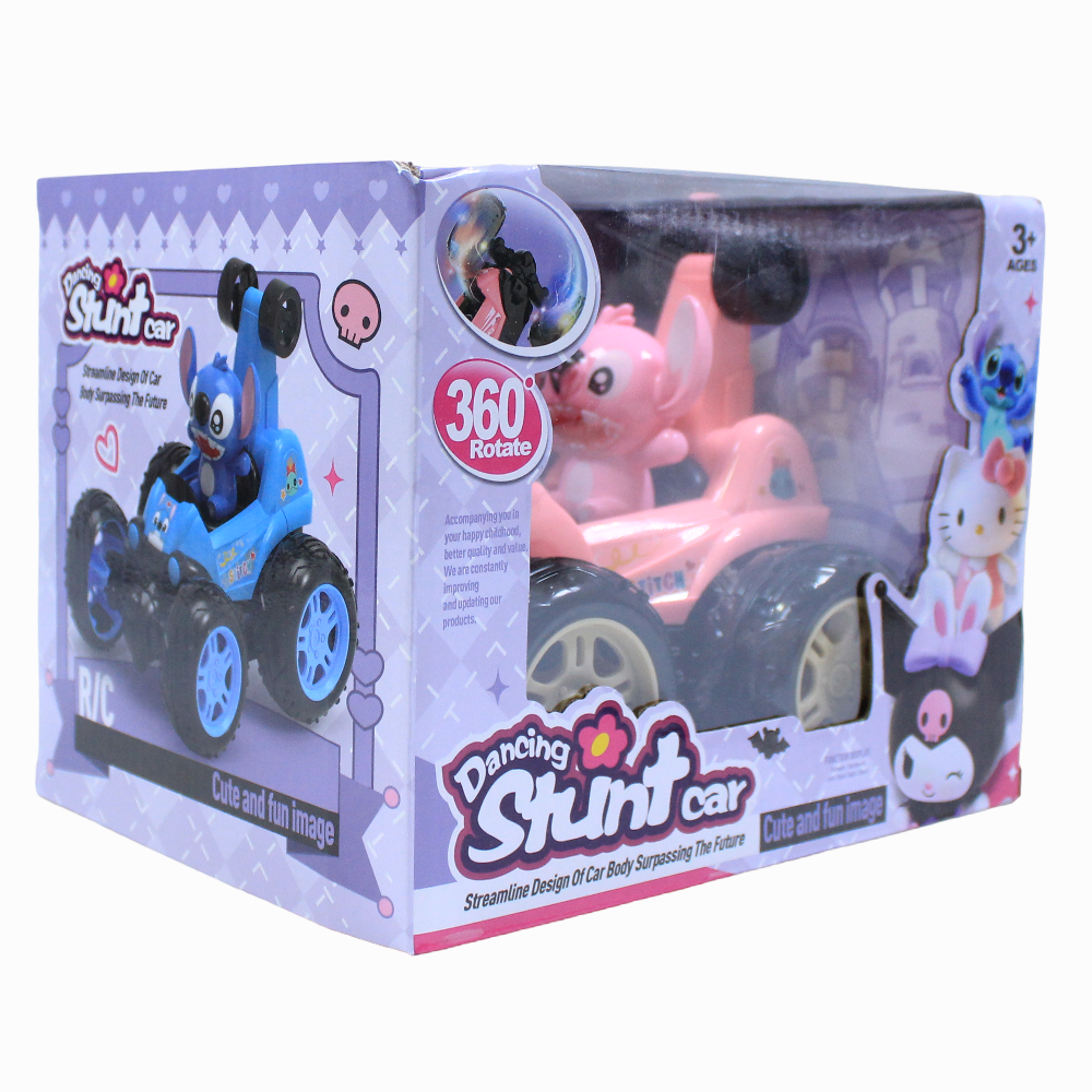 R/C Stitch Dancing Stunt Car – Pink