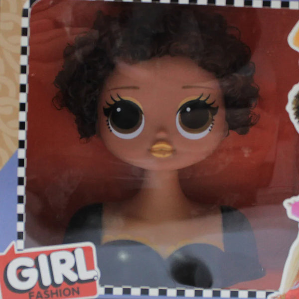 LOL Surprise Doll Head – شعر أسود