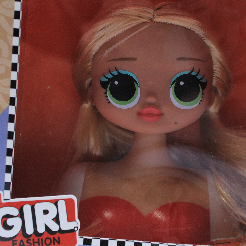 LOL Surprise Doll Head  – Blonde Hair