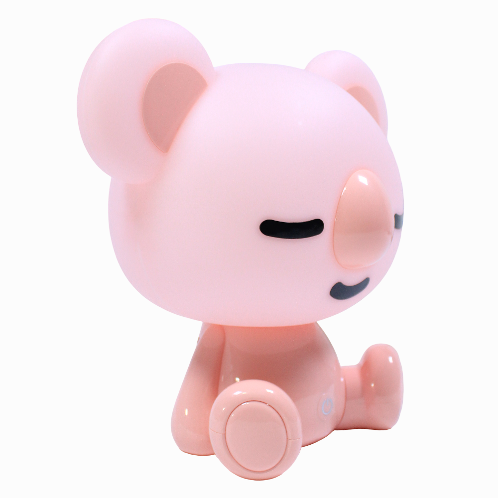 Mini Cute Table Lamp - Pink Kola Bear
