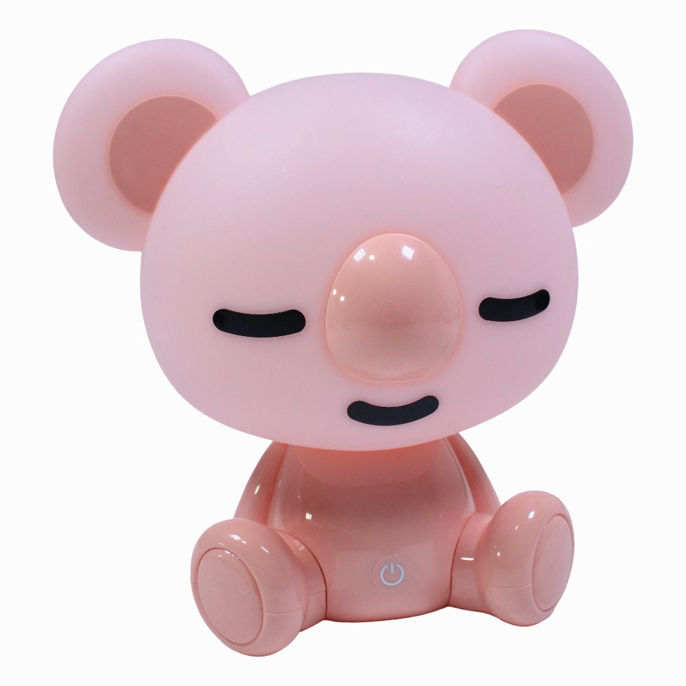 Mini Cute Table Lamp - Pink Kola Bear