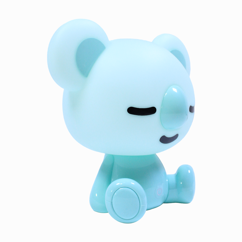 Mini Cute Table Lamp - Aqua Koala Bear