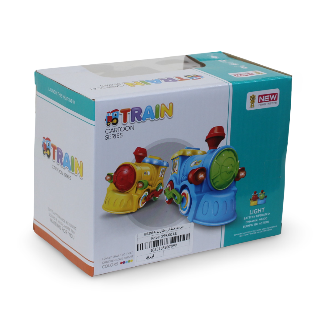 "Happy Funny" Train with (Lights & Sounds) – Blue