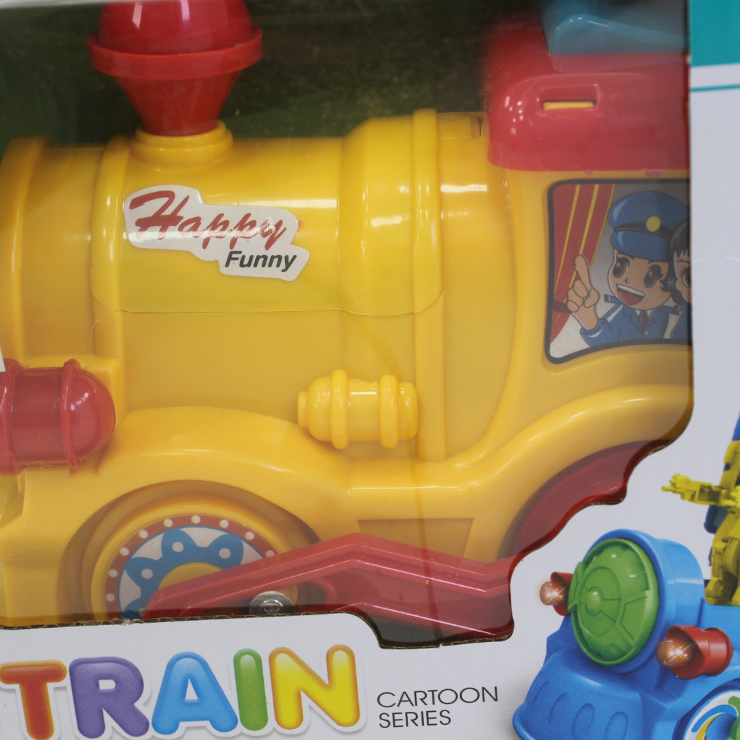 "Happy Funny" Train with (Lights & Sounds) – Yellow