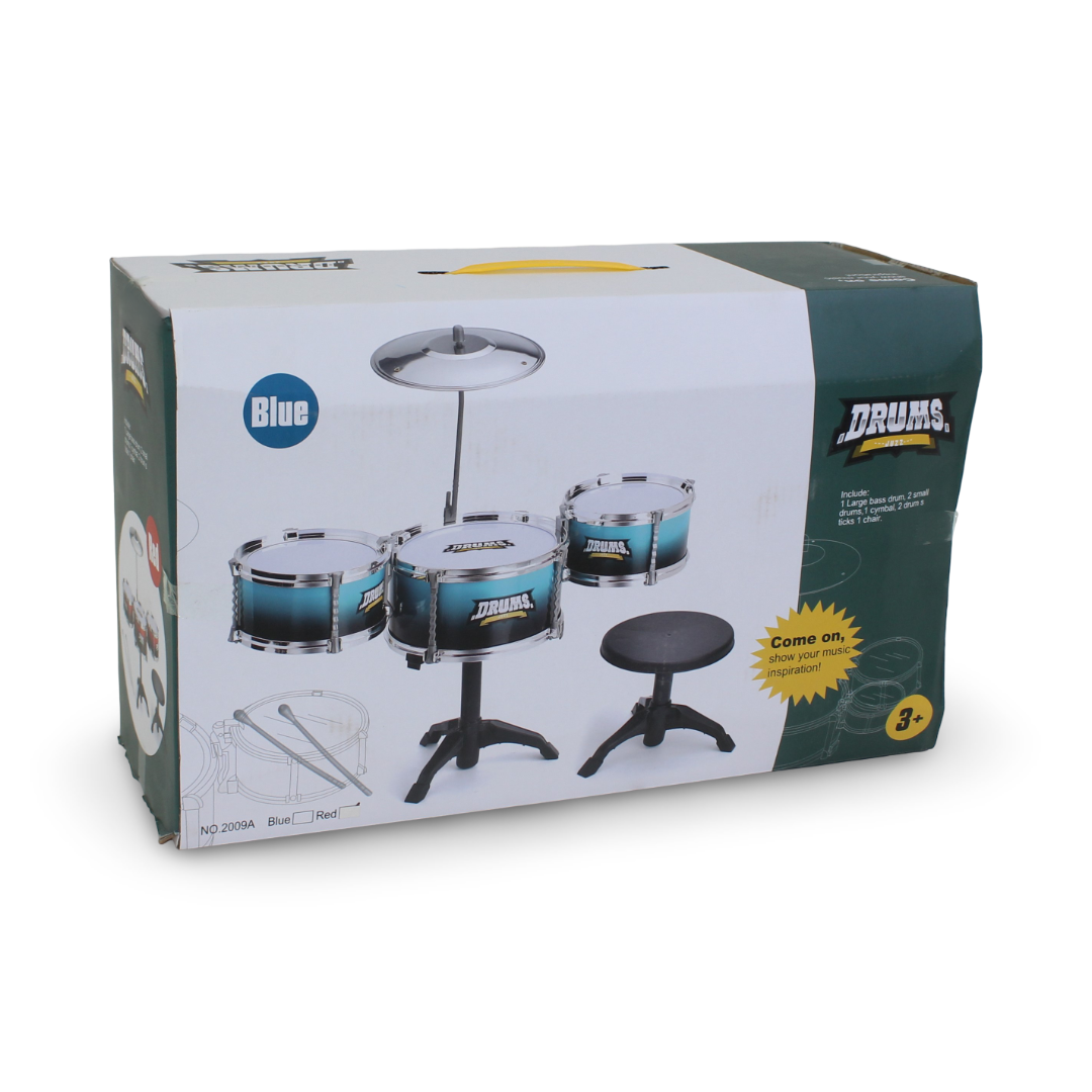 Kid's Jazz Drum Set – Red