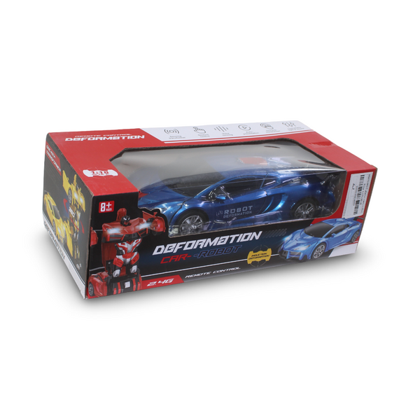 Transformer RC Robot Car – Blue