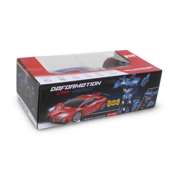 Transformer RC Robot Car – Blue