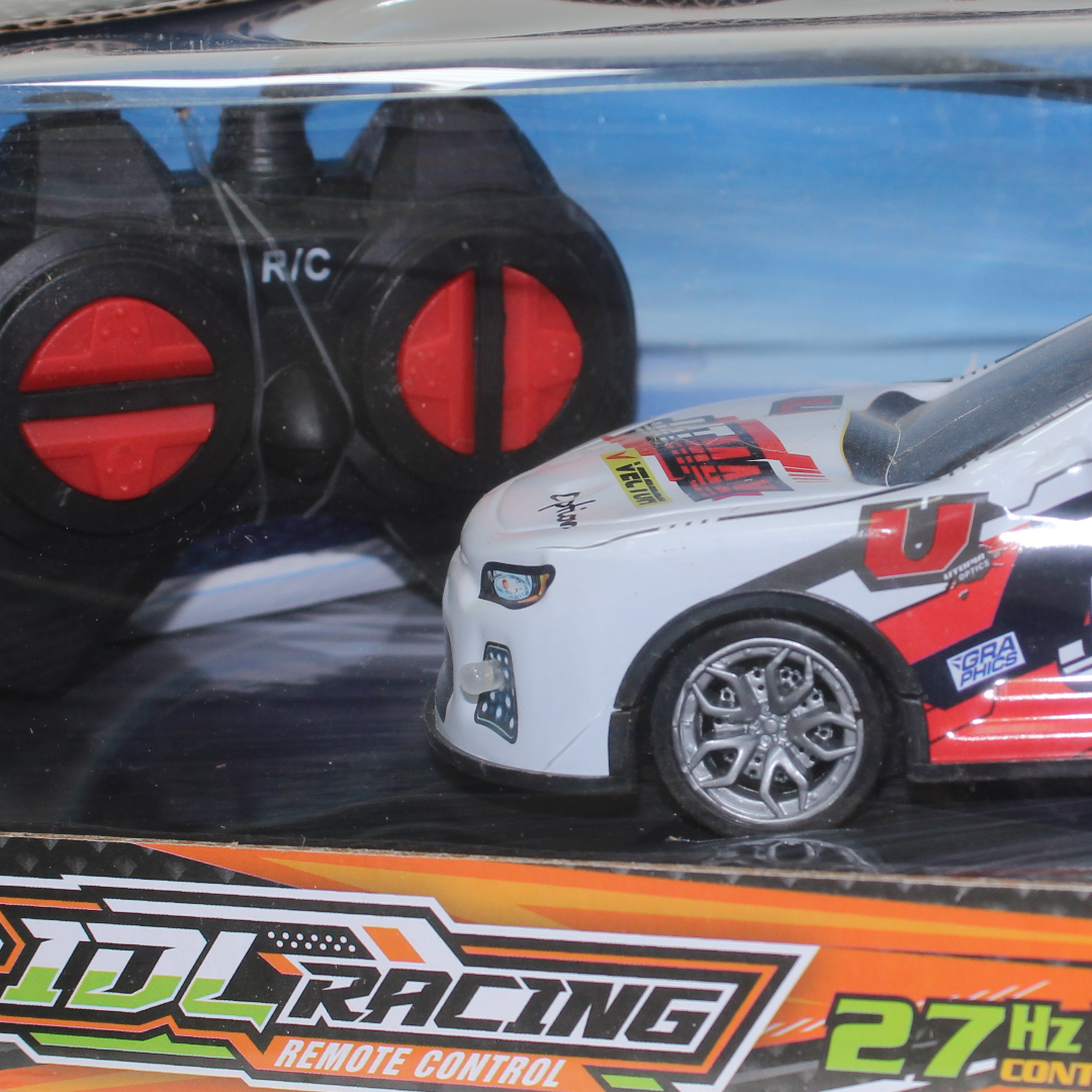 Alloy Car Jantmax Racing Car remote Control Vehicle – White