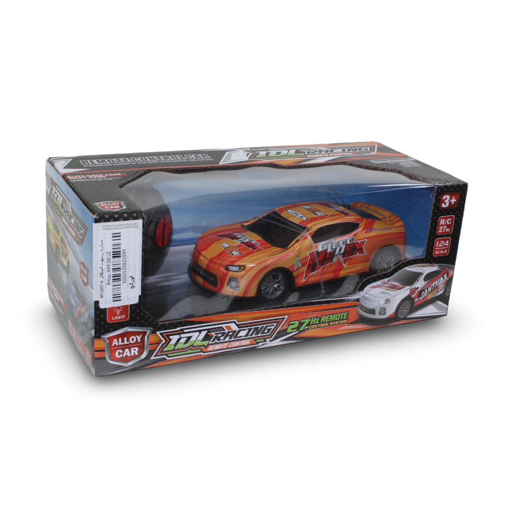IDL Alloy Car Racing RC Car – Orange