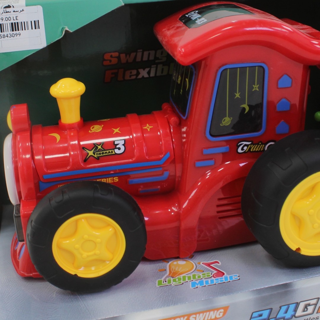 Fancy Swing Stunt Train Remote Control Toy – Red
